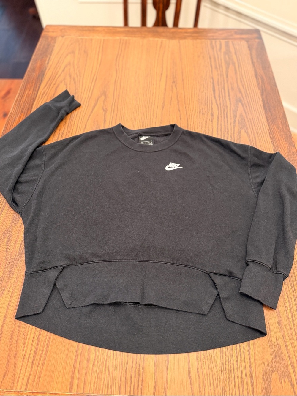 Nike Sportswear Track and Field Hi-Lo Crewneck Sweatshirt